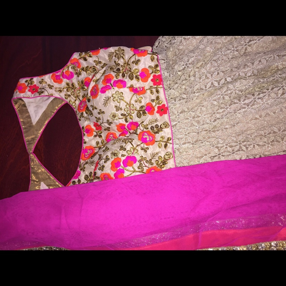 🎉 HP 🎉 NWT Crop Top + Skirt (Lengha) - Picture 10 of 10